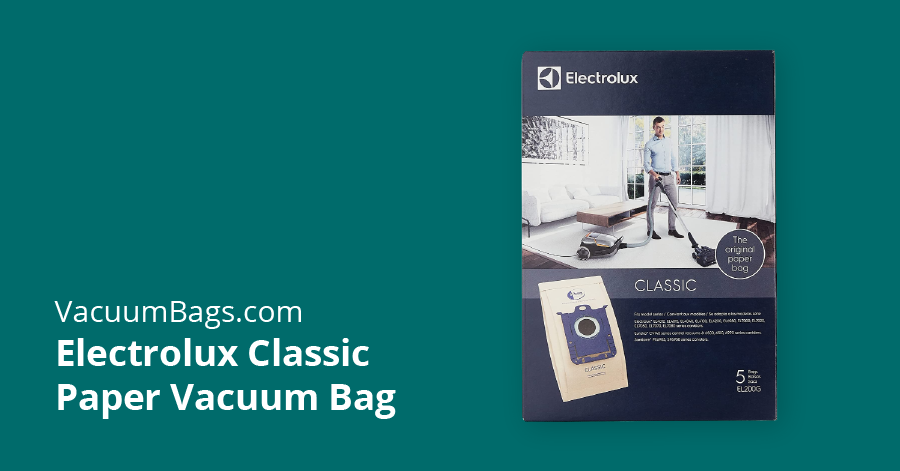Electrolux EL200G S-Bag Classic Vacuum Bags (5 Bags)